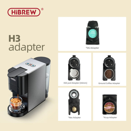 Sistema adattatore HIBREW Espresso: compatibile con le capsule Lavazza e altro ancora